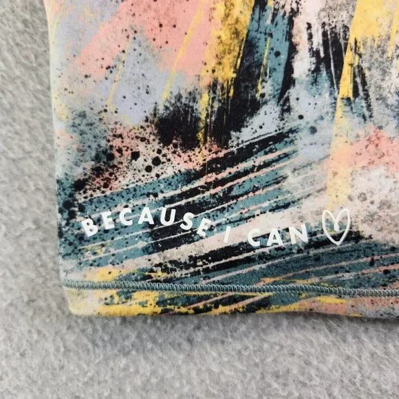 Athleta Girl Sports Bra Girls 12 Simone Biles Brushstroke Tank Because I Can - Picture 2 of 14